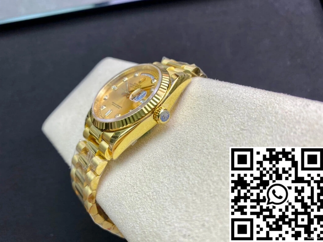 Rolex Yellow Factory Dial M128238-0008 Day-Date Champagne EW Gold 0228